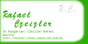 rafael czeizler business card